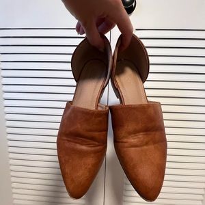 Catherine maladrino flats, camel color size 9